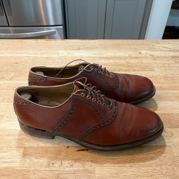 FootJoy Other - Vintage FOOTJOY Classics Men's Brown Calf Skin Leather GOLF Shoes 12 C 70300